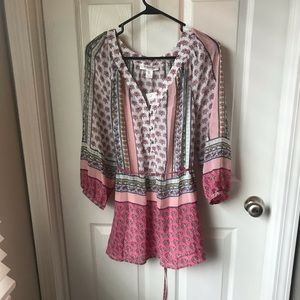 Motherhood Maternity Floral Top Size L New